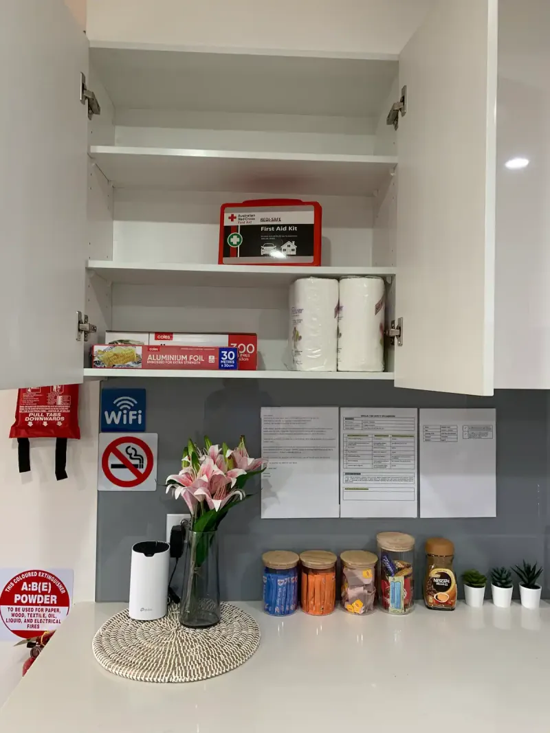 A granny flat-2 beds,quite place,no extra visitor
