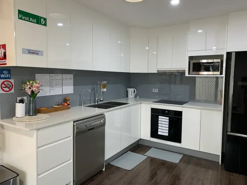 A granny flat-2 beds,quite place,no extra visitor